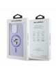 Karl Lagerfeld iPhone 16 Pro Case Magsafe Karl Choupette Purple