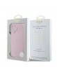 Guess iPhone 16 Plus Hülle Case Grained MagSafe Rosa Pink