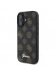 Guess iPhone 16 Case MagSafe Cover Peony Black