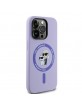 Karl Lagerfeld iPhone 14 Pro Case Magsafe Karl Choupette Purple