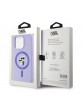 Karl Lagerfeld iPhone 15 Pro Case Magsafe Karl Choupette Purple