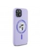 Karl Lagerfeld iPhone 15 Case Magsafe Karl Choupette Purple