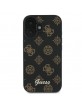 Guess iPhone 16 Plus Case MagSafe Cover Peony Black