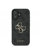 Guess iPhone 16 Pro Case Big 4G Metal Logo Black