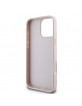 Guess iPhone 16 Pro Case Big 4G Metal Logo Pink