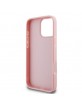 Guess iPhone 16 Pro Case Glitter Fixed Big 4G Pink