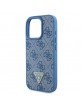 Guess iPhone 16 Pro Case Rhinestone Crossbody Crystals Blue