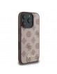 Guess iPhone 16 Pro Max Case MagSafe Cover Peony Brown