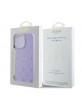 Guess iPhone 16 Pro Max Case MagSafe Peony 4G Saffiano Purple