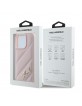 Karl Lagerfeld iPhone 16 Pro Case Quilted Script Pink