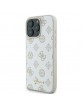 Guess iPhone 16 Pro Case MagSafe Case Peony White