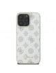 Guess iPhone 16 Pro Case MagSafe Case Peony White