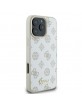 Guess iPhone 16 Pro Case MagSafe Case Peony White