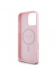 Guess iPhone 16 Pro Case MagSafe Case Peony Pink