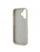 Guess iPhone 16 Case MagSafe Case Peony White