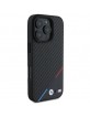 BMW iPhone 16 Pro Hülle Case Magsafe Tricolor M Carbon Schwarz