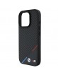 BMW iPhone 16 Pro Hülle Case Magsafe Tricolor M Carbon Schwarz