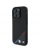 BMW iPhone 16 Pro Hülle Case MagSafe M Perforated Tricolor Schwarz