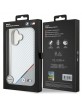 BMW iPhone 16 Hülle Case Magsafe Tricolor M Carbon Grau