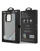 BMW iPhone 16 Pro Case MagSafe M Perforated Tricolor Grey