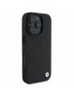 BMW iPhone 16 Pro Max Case Genuine Leather Diamond MagSafe Black