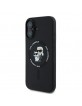 Karl Lagerfeld iPhone 16 Plus Case Magsafe Karl Choupette Black