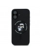 Karl Lagerfeld iPhone 16 Plus Case Magsafe Karl Choupette Black