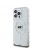 Karl Lagerfeld iPhone 16 Pro Max Case MagSafe Head White