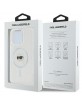 Karl Lagerfeld iPhone 16 Pro Max Case MagSafe Head White