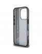 BMW iPhone 16 Pro Case Motosport Vertical Stripe Grey