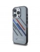 BMW iPhone 16 Pro Case Motosport Random Stripes Grey