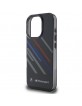 BMW iPhone 16 Pro Case Motosport Random Stripes Black