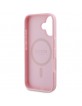 Guess iPhone 16 Plus Case MagSafe Case Peony Pink