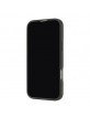 Audi iPhone 16 Pro Max Case Cover R8 Carbon Fiber Circle Black