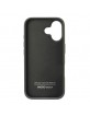 Audi iPhone 16 Case Cover R8 Carbon Fiber Stripe Black