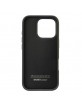 Audi iPhone 16 Pro Hülle Case Cover R8 Carbon Fiber Stripe Schwarz