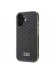 Audi iPhone 16 Case MagSafe IML Pattern Q5 Series Black