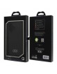 Audi iPhone 16 Case Cover Q3 Silicone Microfiber Black