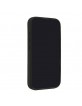 Audi iPhone 16 Pro Case Cover Q3 Silicone Microfiber Black