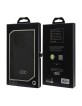 Audi iPhone 16 Pro Case Cover Q3 Silicone Microfiber Black