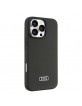 Audi iPhone 16 Pro Max Case Cover Q3 Silicone Microfiber Black