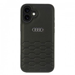 Audi iPhone 16 Plus Case Cover GT Metal Logo Black