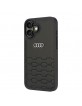 Audi iPhone 16 Plus Case Cover GT Metal Logo Black