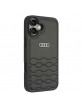 Audi iPhone 16 Plus Hülle Case Cover GT Metal Logo Schwarz