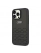 Audi iPhone 16 Pro Max Case Cover GT Metal Logo Black