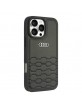 Audi iPhone 16 Pro Max Case Cover GT Metal Logo Black