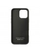 Audi iPhone 16 Pro Max Case Cover GT Metal Logo Black