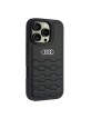 Audi iPhone 16 Pro Hülle Case Cover GT Metal Logo Schwarz