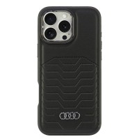 Audi iPhone 16 Pro Max Hülle Case Cover MagSafe GT Serie Schwarz