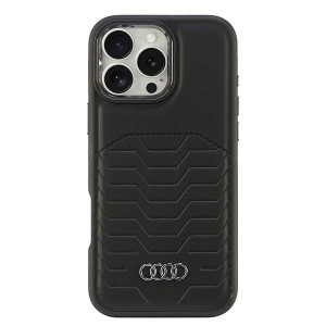 Audi iPhone 16 Pro Max Case Cover MagSafe GT Series Black